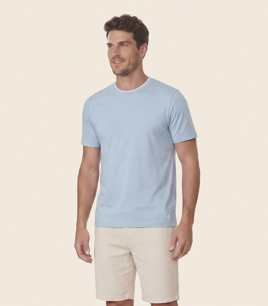 Camiseta Masculina Listras Piquet Diametro Camiseta Masculina Listras Piquet Diametro
