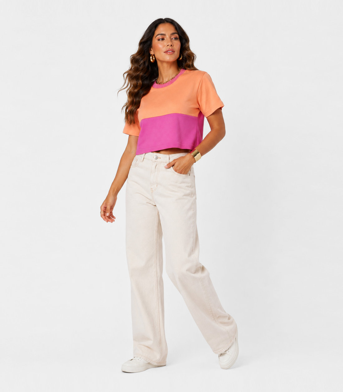 Blusa Feminina Manga Curta Endless Blusa Feminina Manga Curta Endless