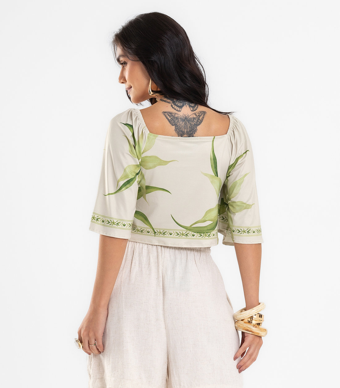 Blusa Feminina Manga Ampla Endless Blusa Feminina Manga Ampla Endless