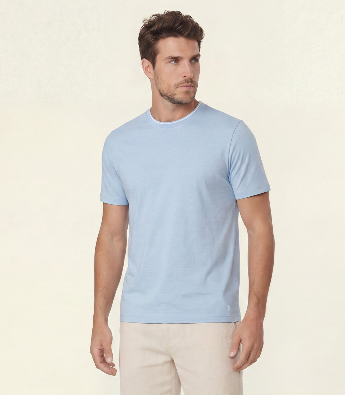 Camiseta Masculina Listras Piquet Diametro Camiseta Masculina Listras Piquet Diametro