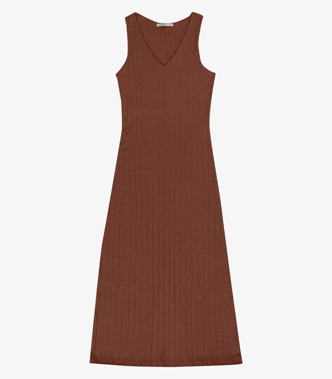 Vestido Feminino Midi Decote Em V Endless Vestido Feminino Midi Decote Em V Endless