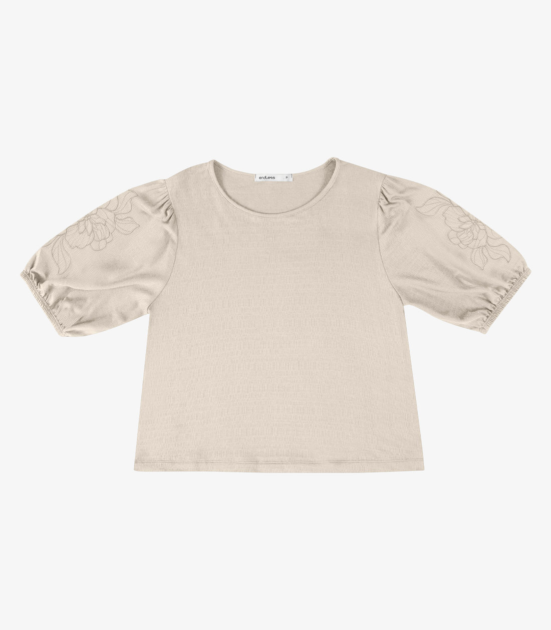 Blusa Feminina Manga Bufante Endless Blusa Feminina Manga Bufante Endless