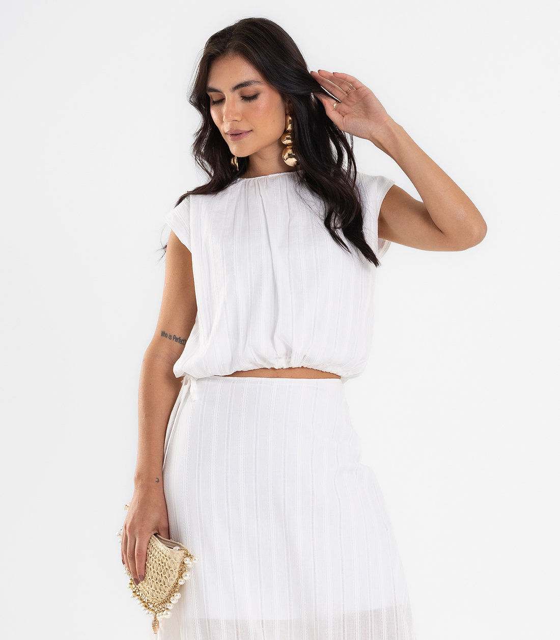 Blusa Feminina De Tricoline Endless Blusa Feminina De Tricoline Endless