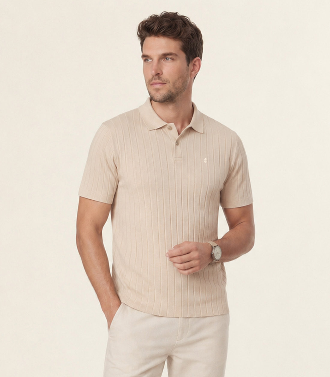 Polo Masculina Tricozinho Canelado Diametro Polo Masculina Tricozinho Canelado Diametro