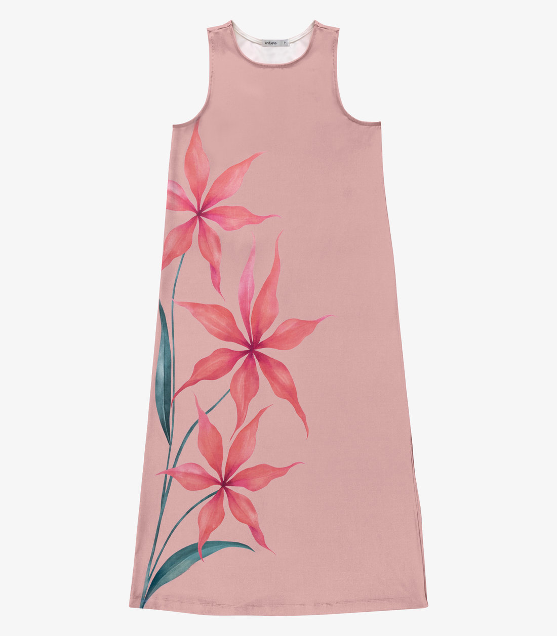 Vestido Feminino Midi Reto Endless Vestido Feminino Midi Reto Endless