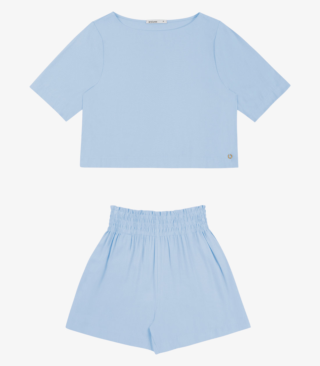 Conjunto Feminino Blusa Com Shorts Endless