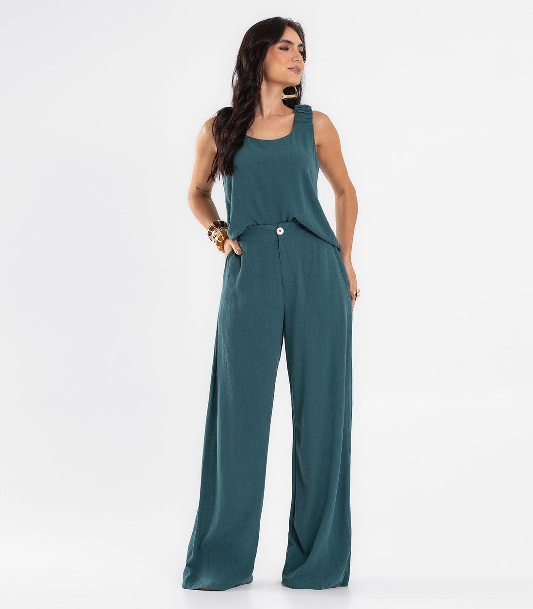 Calça Feminina Pantalona Endless Calça Feminina Pantalona Endless