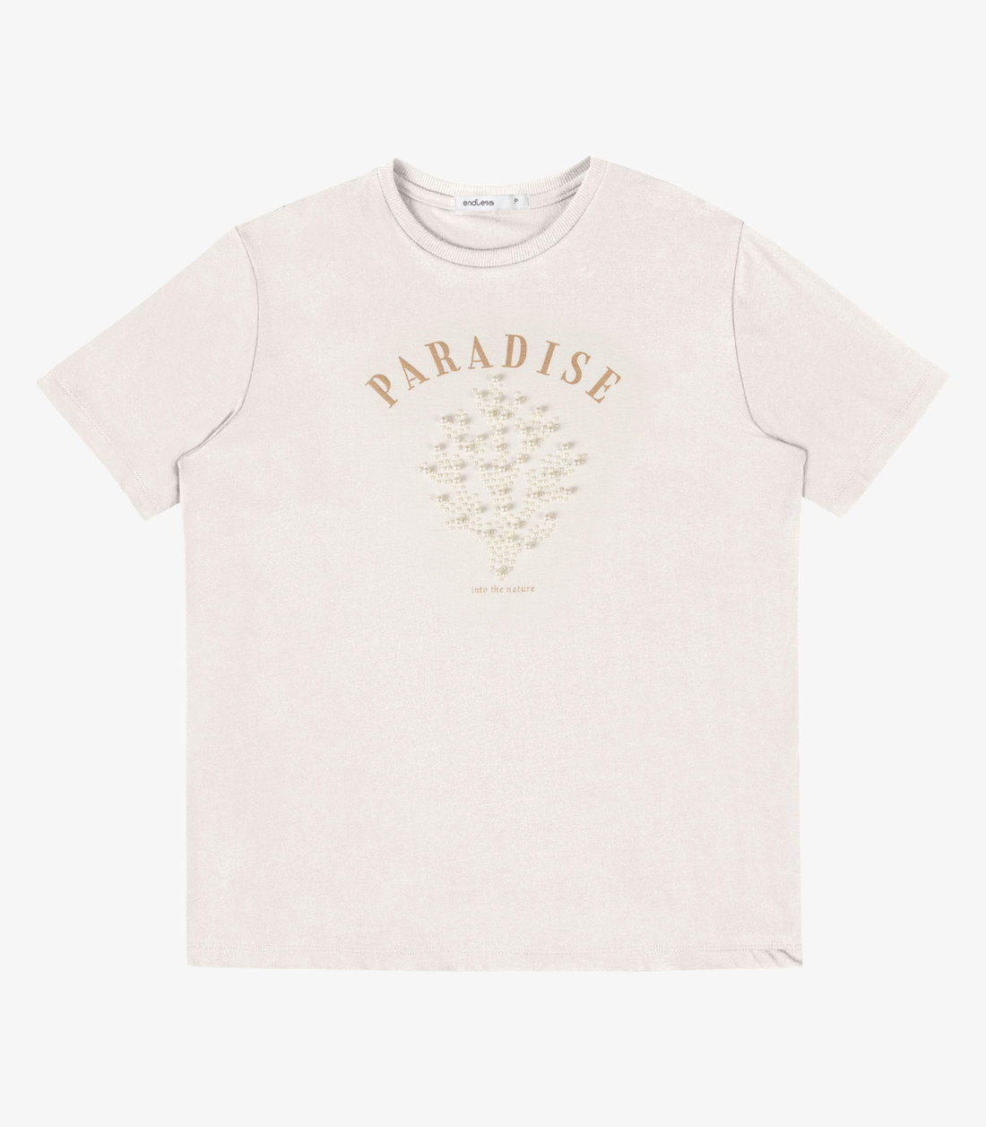 T Shirt Feminina Com Estampa Localizada Endless T Shirt Feminina Com Estampa Localizada Endless