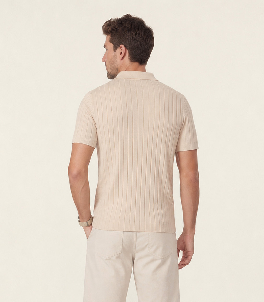 Polo Masculina Tricozinho Canelado Diametro Polo Masculina Tricozinho Canelado Diametro