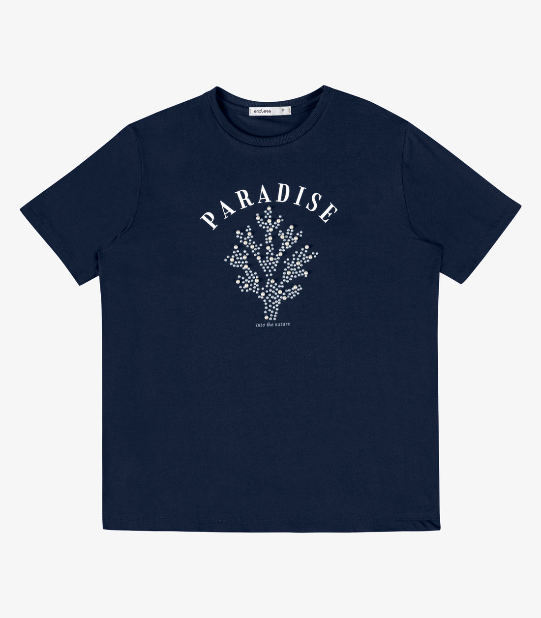 T Shirt Feminina Com Estampa Localizada Endless T Shirt Feminina Com Estampa Localizada Endless