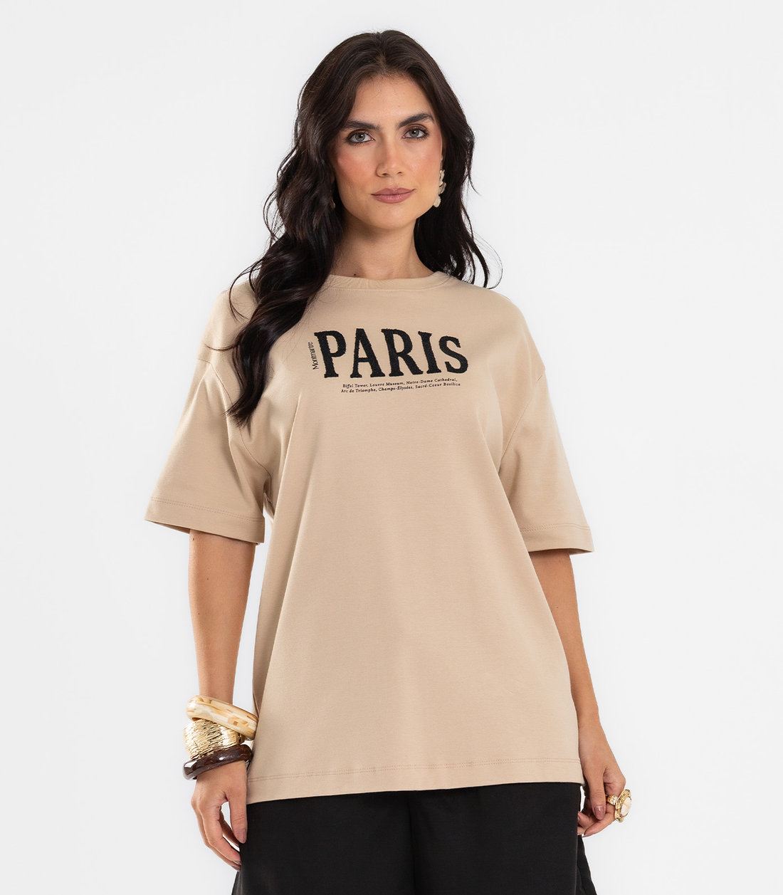 T Shirt Feminina Com Estampa Localizada Endless T Shirt Feminina Com Estampa Localizada Endless