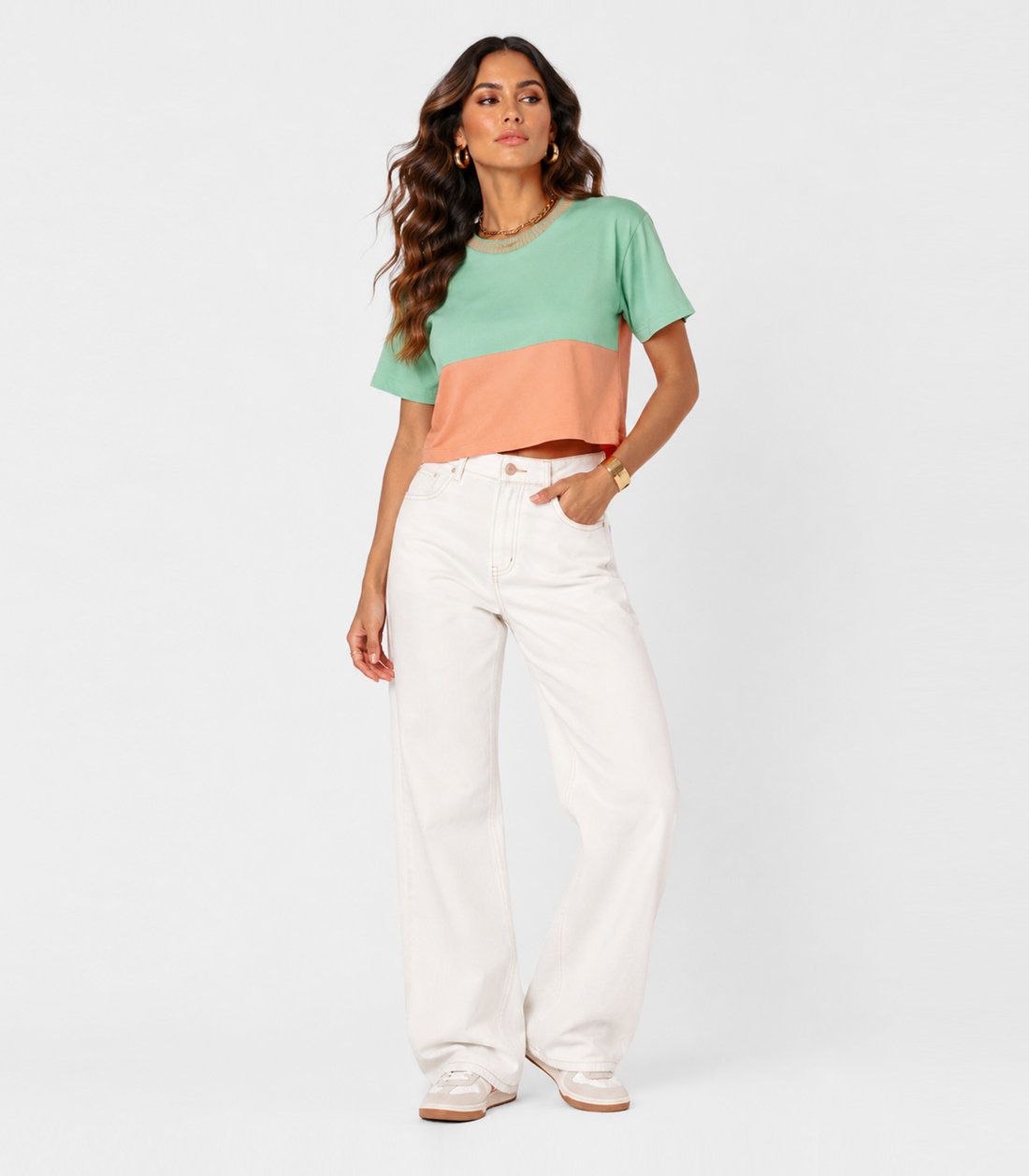 Blusa Feminina Manga Curta Endless Blusa Feminina Manga Curta Endless