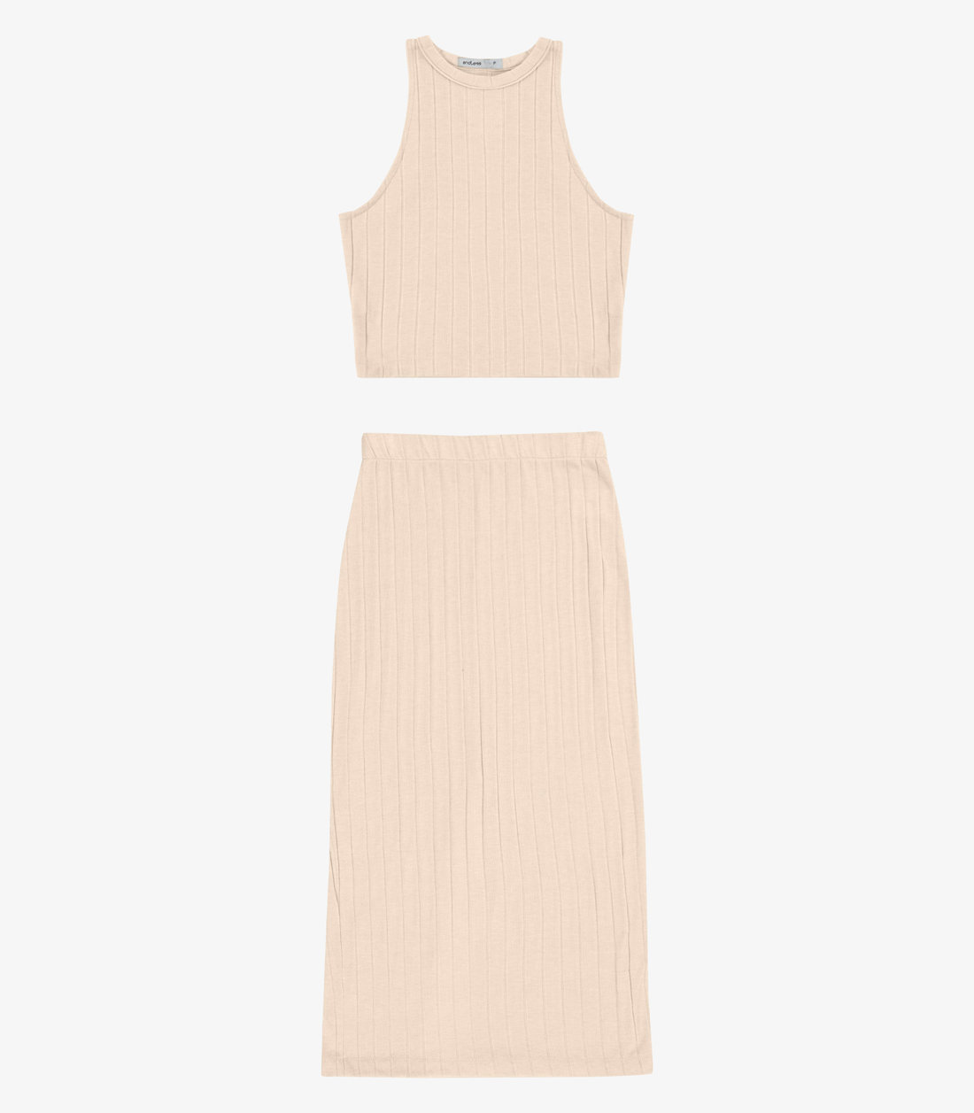 Conjunto Feminino Regata Com Saia Midi Endless Conjunto Feminino Regata Com Saia Midi Endless