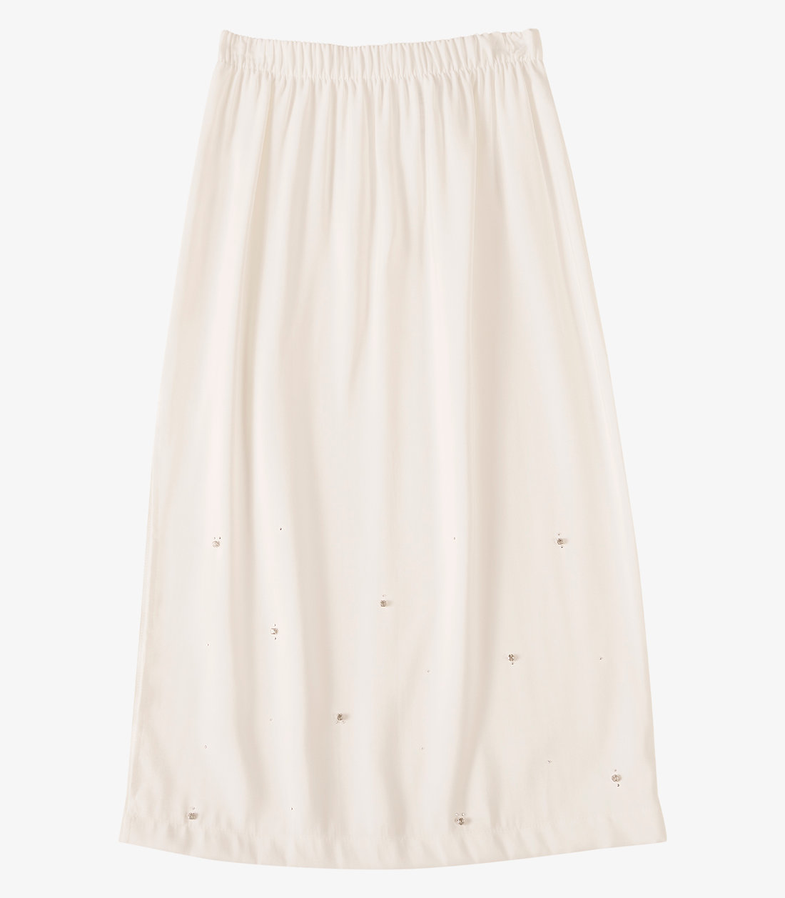 Saia Feminina Midi Com Strass E Rebite Endless Saia Feminina Midi Com Strass E Rebite Endless