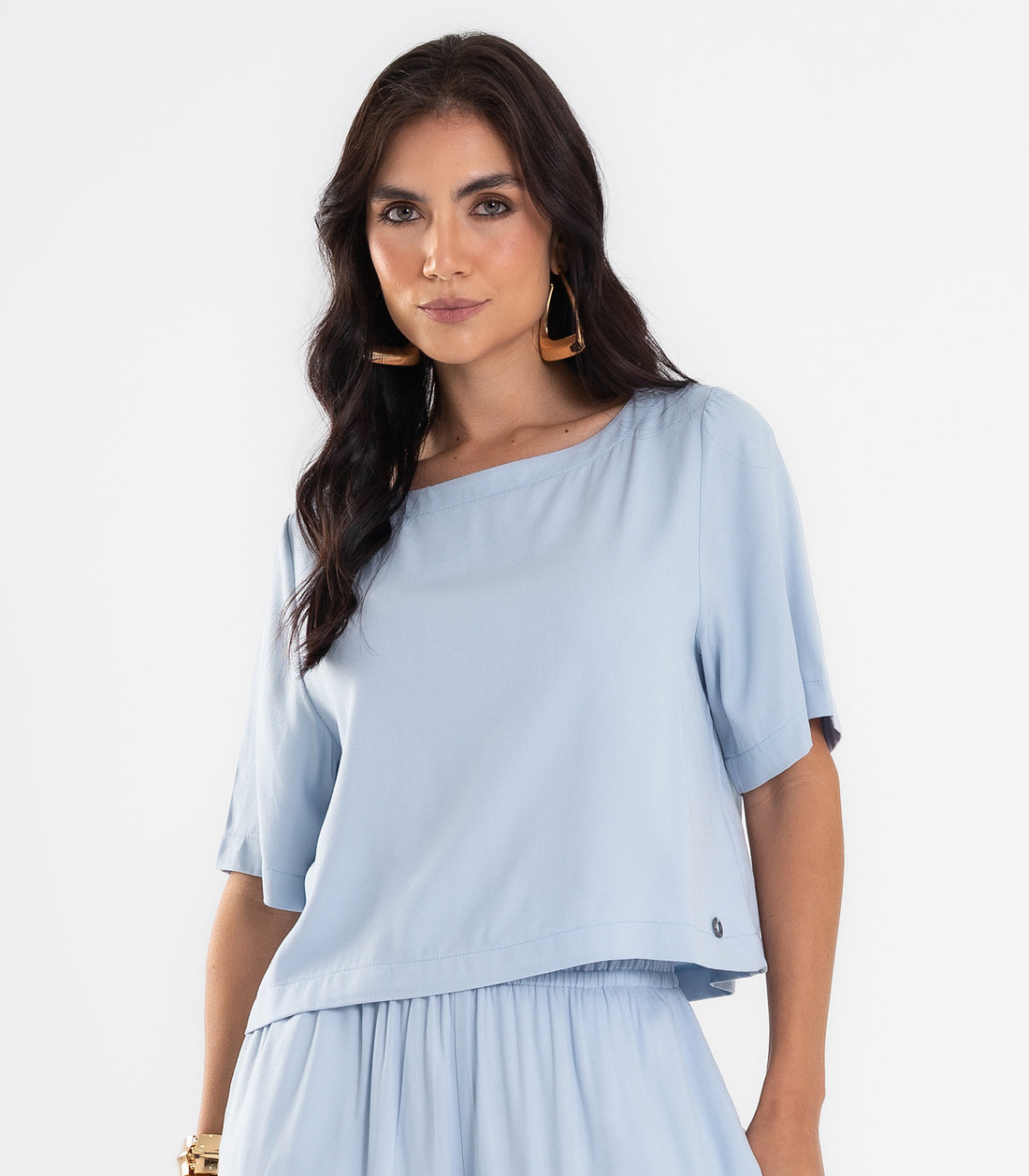 Conjunto Feminino Blusa Com Shorts Endless