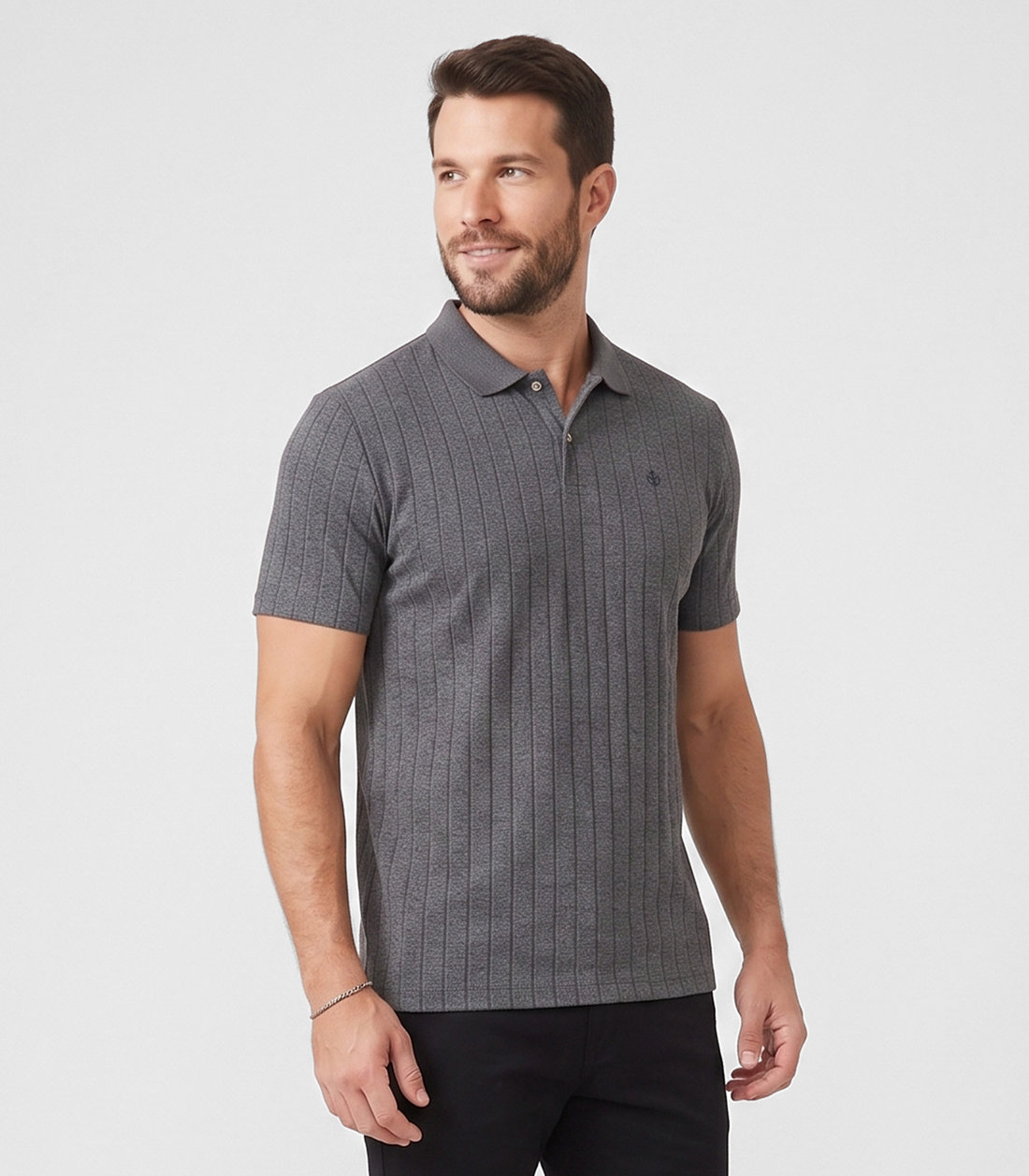 Polo Masculina Tricozinho Canelado Diametro Polo Masculina Tricozinho Canelado Diametro