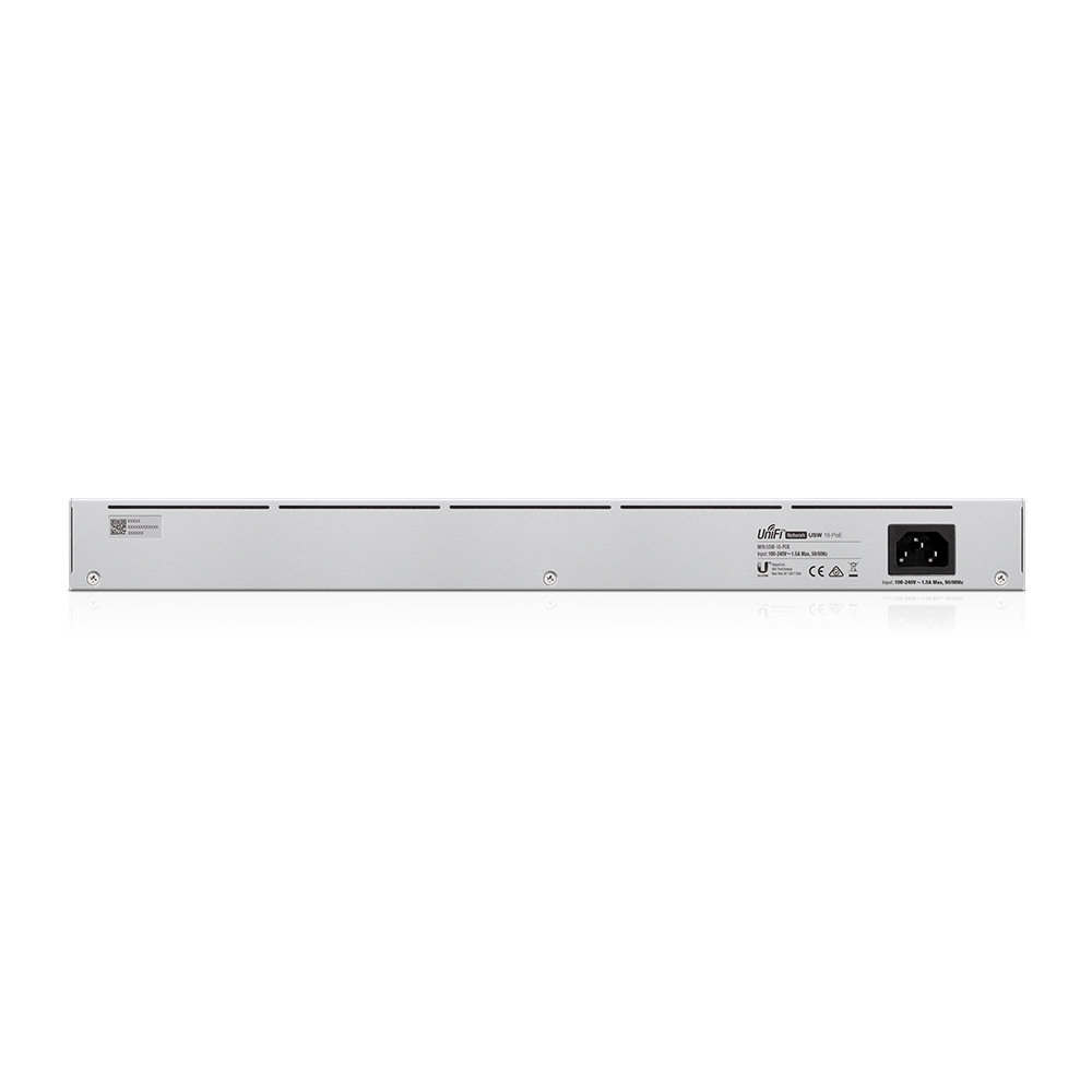 Switch 16 Portas PoE+ 10/100/1000 USW-16-POE-BR