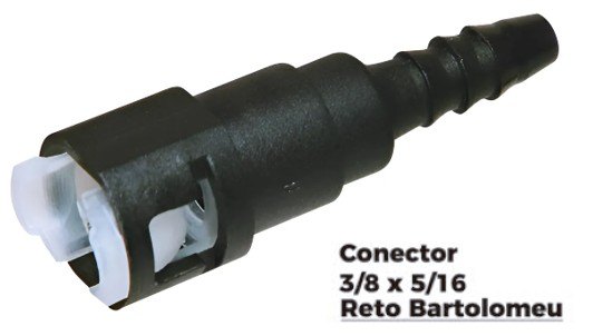 ISO1905605 - CONECTOR RETO - BARTOLOMEU 3/8 X 5/16 (EMB. COM 01 PECA - VALOR UNITARIO) - PC