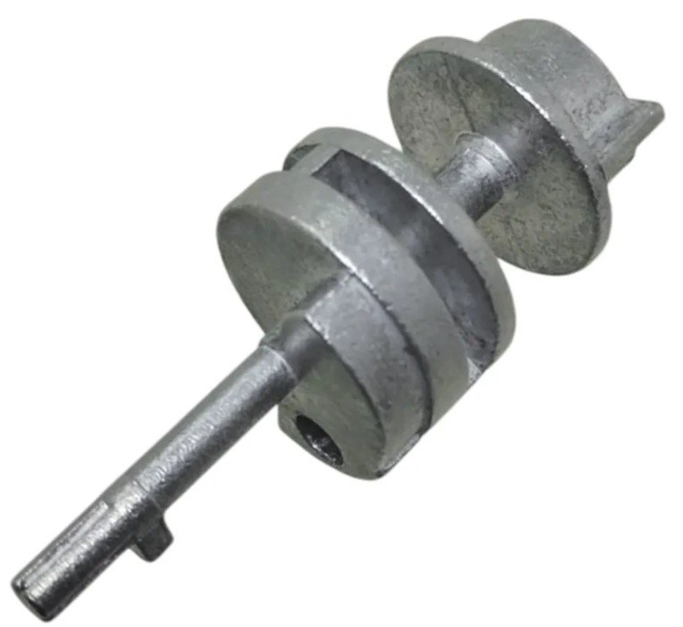 ISO6ITS8531 CURTO - EXCENTRICO CURTO DA TRAVA DIRECAO PALIO/ SIENA/ STRADA (EMB. COM 01 PECA - VALOR UNITARIO)