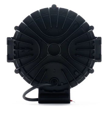 ISO14F1413 12/24V - FAROL LED REDONDO 17,7X15,5X4,2 CM- 51W 12/24V- PRETO (EMB. 01 PC- VALOR UNITARIO) - PC