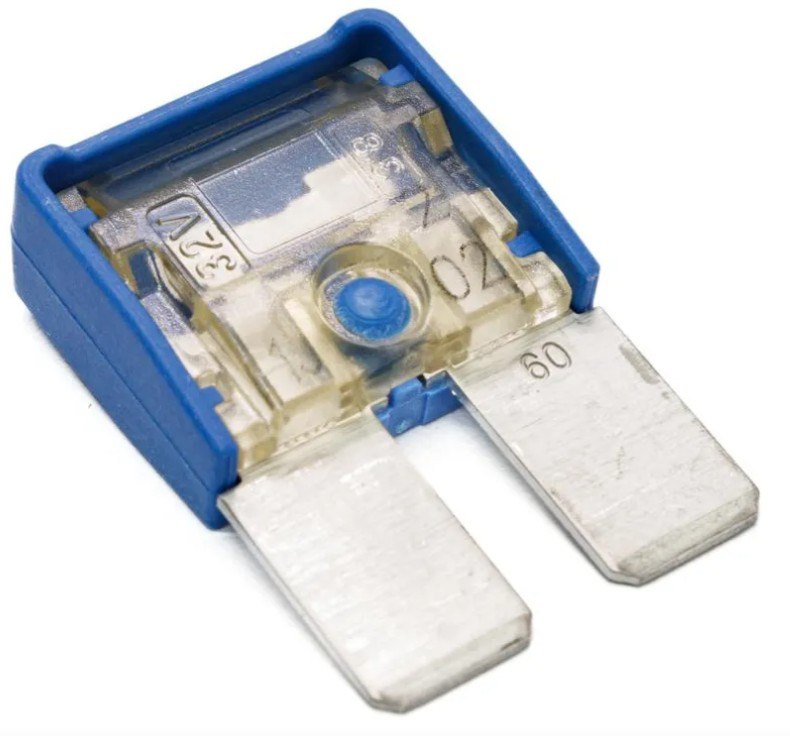 AMS185-60 - FUSIVEL LAMINA MAXI PLUS AZUL 60A - PC AMS185-60 - FUSIVEL LAMINA MAXI PLUS AZUL 60A - PC