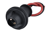 ISO1906042S-MT - SOQUETE PARA LANTERNA PLACA S-10 2012/... (EMB. 5 PEÇAS - VALOR UNIT.) - PC