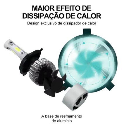 ISO14LFV24 H7 24V - KIT LAMPADA FAROL LED H7 24V 280000LM 36W 6500K (EMB. COM 02 PC- VALOR DO PAR) - KIT ISO14LFV24 H7 24V - KIT LAMPADA FAROL LED H7 24V 280000LM 36W 6500K (EMB. COM 02 PC- VALOR DO PAR) - KIT