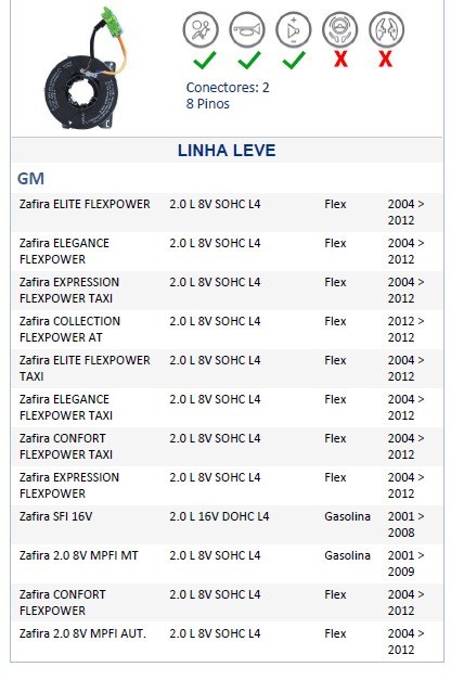 ISO26D1.0056 - CINTA AIRBAG GM AGILE 10 A 14, MONTANA 04 A 10, ASTRA (EMB. COM 01 PECA - VALOR UNITARIO) - PC ISO26D1.0056 - CINTA AIRBAG GM AGILE 10 A 14, MONTANA 04 A 10, ASTRA (EMB. COM 01 PECA - VALOR UNITARIO) - PC