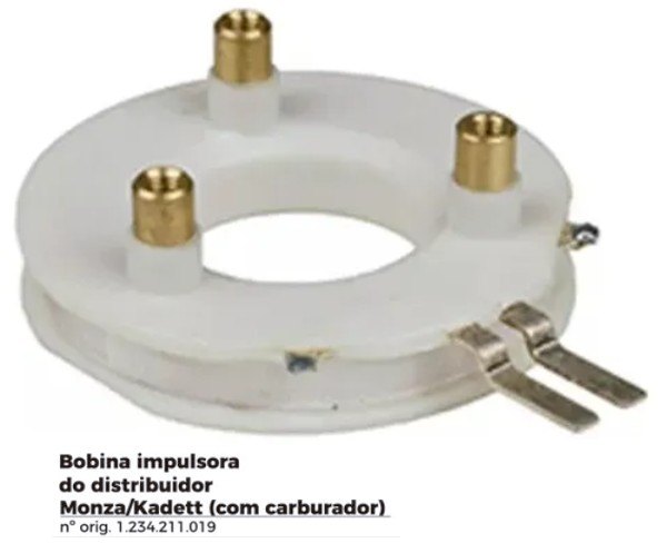 ISO1902152 - BONINA IMPULSORA DO DISTRIBUIDOR MONZA/ KADETT COM CARBURADOR (EMB. COM 01 PECA - VALOR UNITARIO) - PC