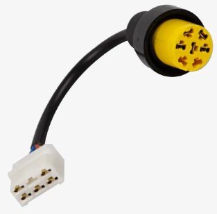 ISO22CH7.8427 - CHICOTE 07 VIAS AMARELO LE LANTERNA TRASEIRA, CARRETAS E SEMI-REBOQUES FACCHINI (EMB. COM 01 PECA - VALOR UNITARIO) - PC ISO22CH7.8427 - CHICOTE 07 VIAS AMARELO LE LANTERNA TRASEIRA, CARRETAS E SEMI-REBOQUES FACCHINI (EMB. COM 01 PECA - VALOR UNITARIO) - PC
