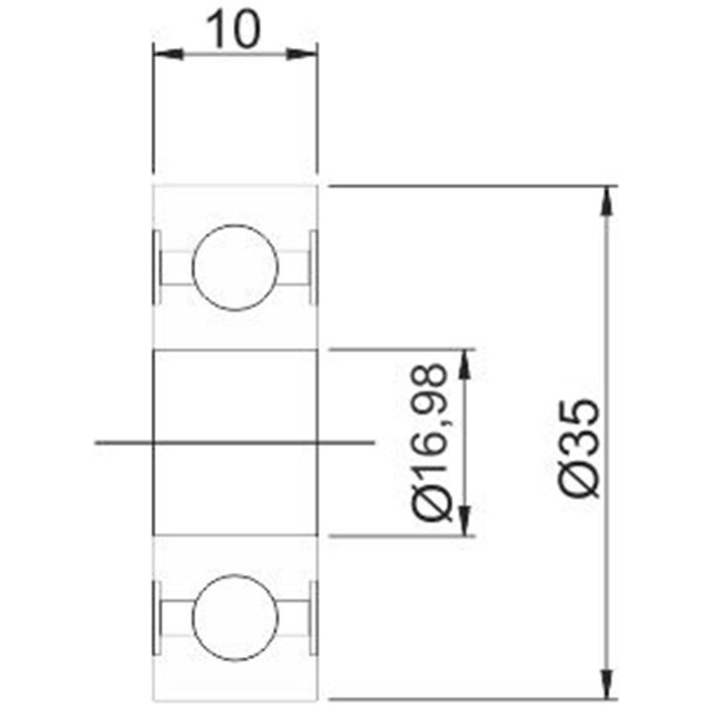 GR6003DW - ROLAMENTO ALTERNADOR VALEO - MARELLI FIAT PALIO - 10 X 16,98 X 35 MM (EMB. COM 01 PECA- VALOR UNITARIO) - PC GR6003DW - ROLAMENTO ALTERNADOR VALEO - MARELLI FIAT PALIO - 10 X 16,98 X 35 MM (EMB. COM 01 PECA- VALOR UNITARIO) - PC