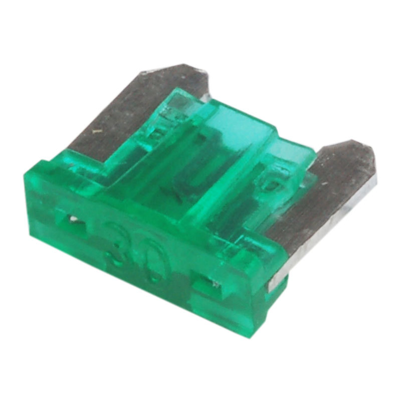 AMS175-30 - FUSIVEL MINI PERFIL BAIXO - 30 AMP - VERDE (EMB. COM 10 PCS - VALOR UNITARIO) - PC