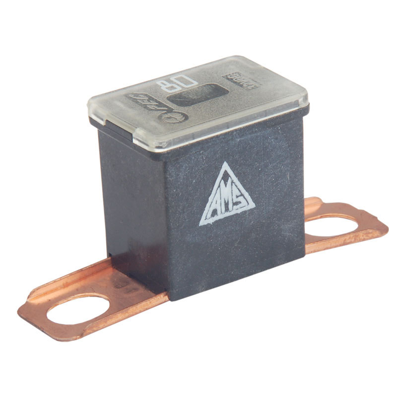 AMS196-80 - FUSIVEL MEGA MACHO LAT. EL. CURTO 80A - PRETO (EMB. COM 01 PC - VALOR UNITARIO) - PC