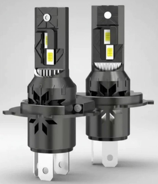 ISO14KB4H412V - KIT LAMPADA LED MINI KB4 H4 30000LM 6500K 12V (EMB. COM 02 PECAS - VALOR DO PAR) - KIT