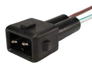 ISO17CH02.9743 - CHICOTE 02 VIAS BICO INJETOR/ VW - TODOS MODELOS MPFI/ MACHO/ 2.8 MM (EMB. COM 01 PEÇA - VALOR UNITARIO) - PC