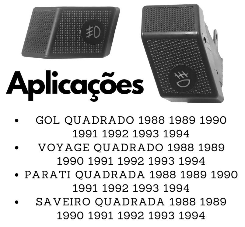 P102390 - CHAVE FAROL MILHA GOL/ VOYAGE/ SAVEIRO 88/94 - TRW (EMB. COM 01 PECA - VALOR UNITARIO) - PC