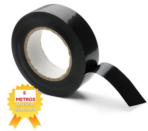 ISO17FT705024  5MT - FITA ISOLANTE 5 MT - 18MM ANTI CHAMA (EMB. COM 10 PECAS - VALOR UNITARIO) - PC