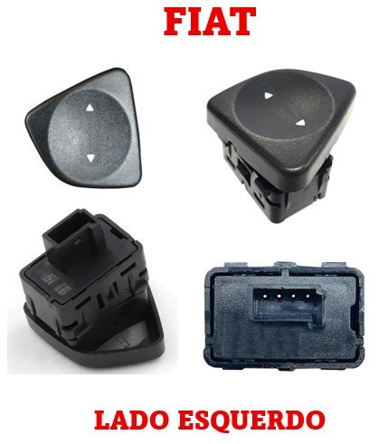 ISO17I39221 LE - INTERRUPTOR VIDRO ELETRICO SIMPLES LE FIAT UNO VIVACE/ ATRACTTIVE 10/... 12V (EMB. COM 01 PECA - VALOR UNITARIO) - PC