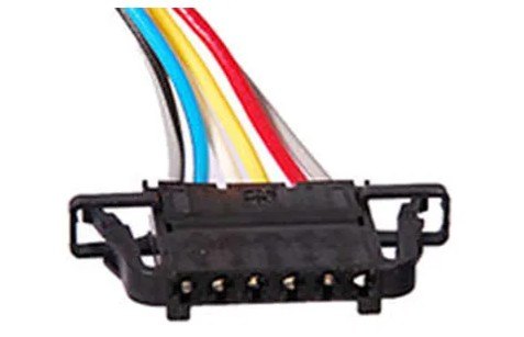 ISO17CH06.5752 - CHICOTE 06 VIAS PEDAL ACELERADOR GOL/ SENSOR TEMPERATURA LINHA PESADA FORD (EMB. COM 1 PECA - VALOR UNITARIO) - PC