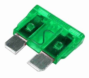 ISO103160-30 - FUSIVEL LAMINA UNIVERSAL - 30A - VERDE (EMB. COM 50 PCS - VALOR UNITARIO) - PC