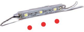 ISO14LR3 05 VM 12V - LAMP LEG 3 LED SMD VERMELHO 12V - PRECO POR PECA (EMB. COM 10 PCS- VALOR UNITARIO) - PC