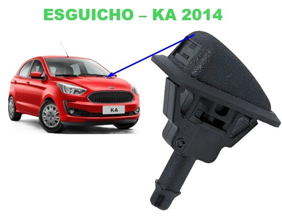 ISO1908182 - ESGUICHO FORD KA 15/ (BRUCUTU) (EMB. COM 01 PECA - VALOR UNITARIO) - PC