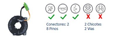 ISO26D1.0056 - CINTA AIRBAG GM AGILE 10 A 14, MONTANA 04 A 10, ASTRA (EMB. COM 01 PECA - VALOR UNITARIO) - PC ISO26D1.0056 - CINTA AIRBAG GM AGILE 10 A 14, MONTANA 04 A 10, ASTRA (EMB. COM 01 PECA - VALOR UNITARIO) - PC