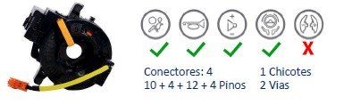 ISO26D1.0010 - CINTA AIRBAG COROLLA 09 A 14, ETIOS 13 A 19, HILUX 05 (EMB. COM 01 PECA - VALOR UNITARIO) - PC ISO26D1.0010 - CINTA AIRBAG COROLLA 09 A 14, ETIOS 13 A 19, HILUX 05 (EMB. COM 01 PECA - VALOR UNITARIO) - PC