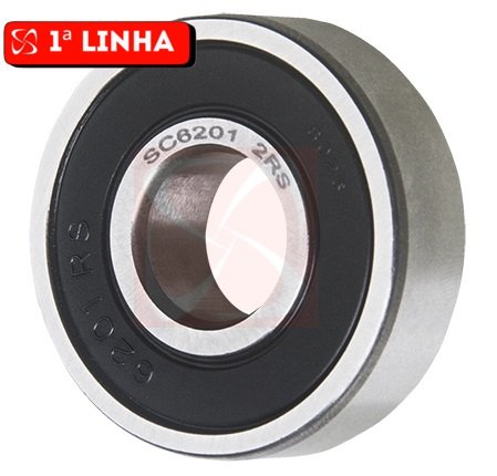 SR6201-2RS - ROLAMENTO ALTERNADOR BOSCH/ WAPSA (LADO COLETOR) - 12 X 32 X 10 MM  - PC