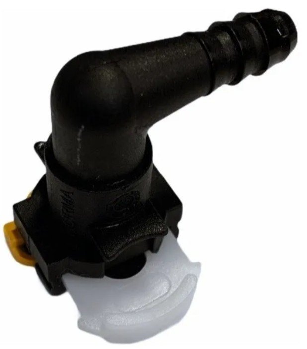 ISO1905630 - CONECTOR 5/16 X 5/16 - 90 GRAU - COMPACTO FORD (EMB. COM 01 PECA - VALOR UNITARIO) - PC ISO1905630 - CONECTOR 5/16 X 5/16 - 90 GRAU - COMPACTO FORD (EMB. COM 01 PECA - VALOR UNITARIO) - PC