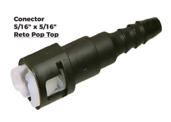 ISO1905616 - CONECTOR 3/8 X 3/8 - RETO - POP TOP (EMB. COM 01 PECA - VALOR UNITARIO) - PC