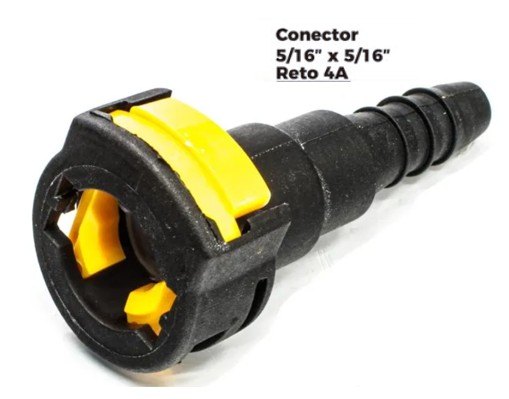 ISO1905641 - CONECTOR 5/16 X 5/16 - RETO (EMB. COM 01 PECA - VALOR UNITARIO) - PC