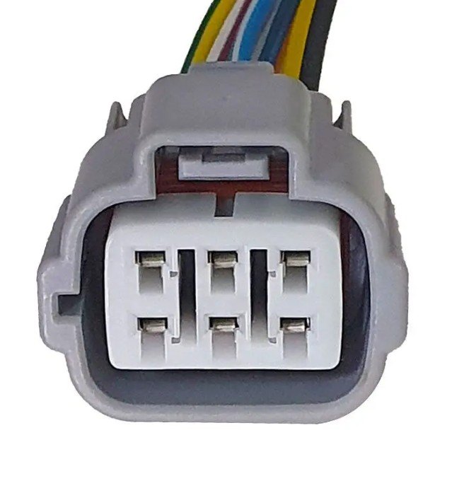 ISO17CH06.5478 - CHICOTE 06 VIAS BICO INJETOR TOYOTA HILUX 3.0 DIESEL (EMB. COM 1 PECA - VALOR UNITARIO) - PC