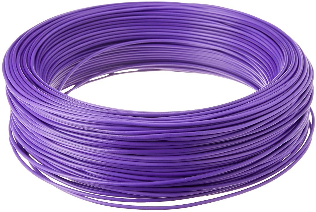 ISO18CAU015 RX - FIO 1,50MM - ROXO - 100 MT - VALOR DO ROLO - RL ISO18CAU015 RX - FIO 1,50MM - ROXO - 100 MT - VALOR DO ROLO - RL